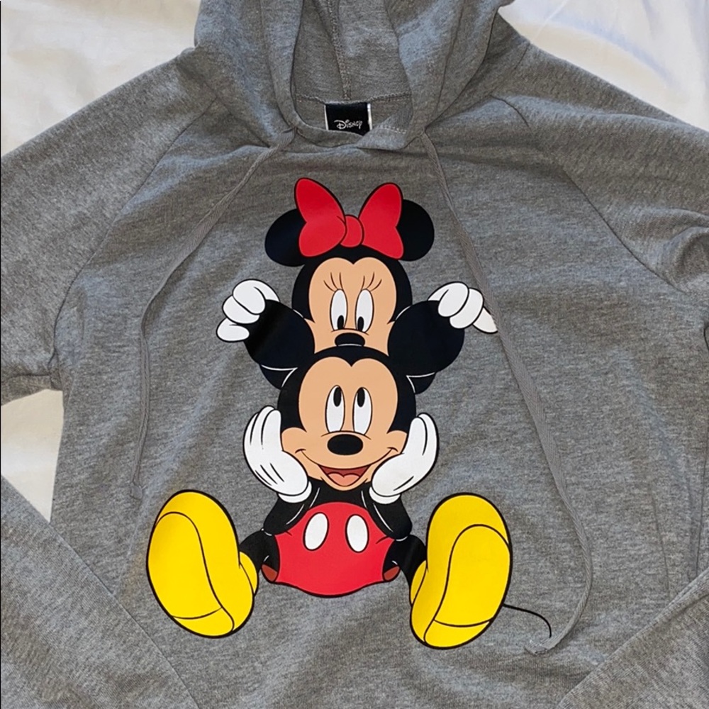 Disney Hooded Tee - Mickey and Minnie